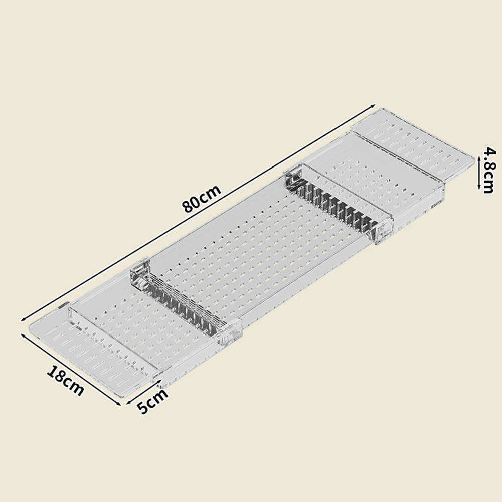 Luxury Expandable Bathtub -Cad - đánh giá và giá Bath Caddy Tray